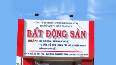 Top bảng hiệu mua bán nhà đất thu hút khách nhất