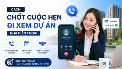 Cách chốt cuộc hẹn đi xem dự án qua điện thoại bạn nên biết