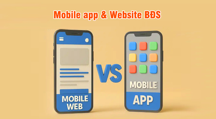 mobile app website BĐS