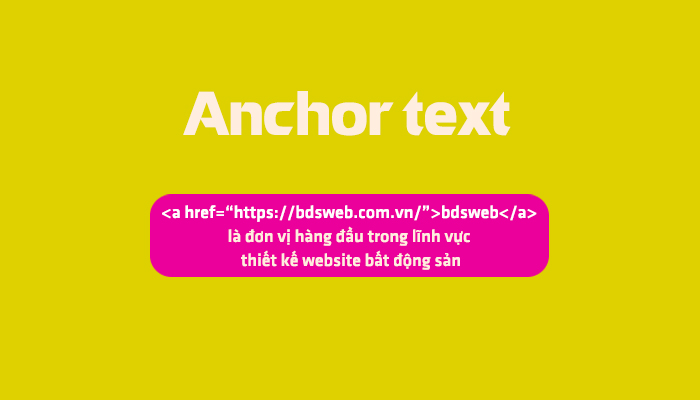 anchor text