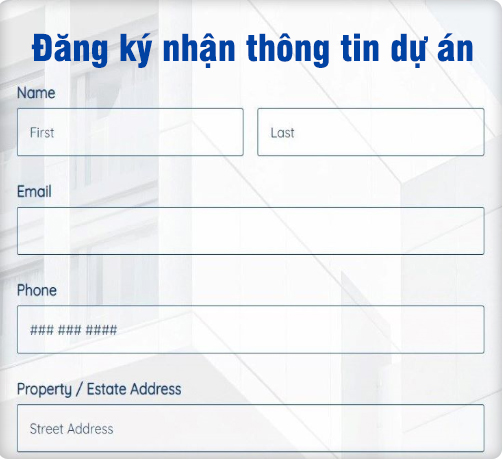 Form đăng ký liên hệ bất động sản