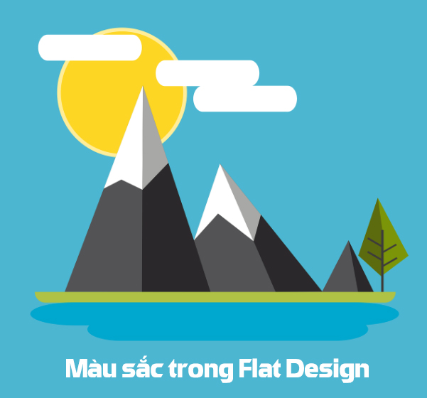 Màu sắc trong Flat Design