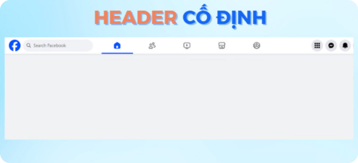 Header website cố định