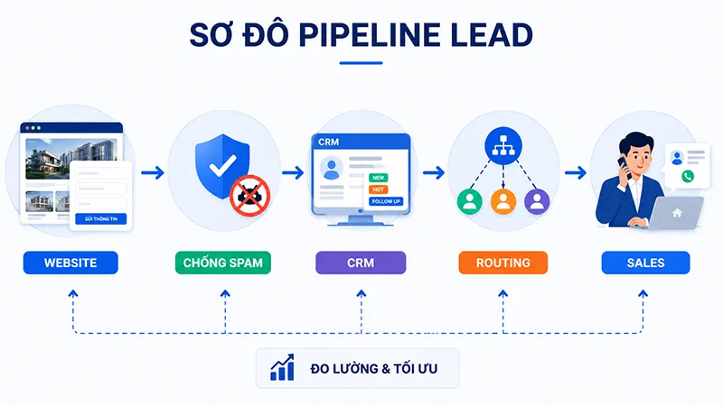 Sơ đồ Pipeline Lead