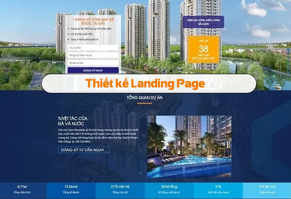 Thiết kế landing page