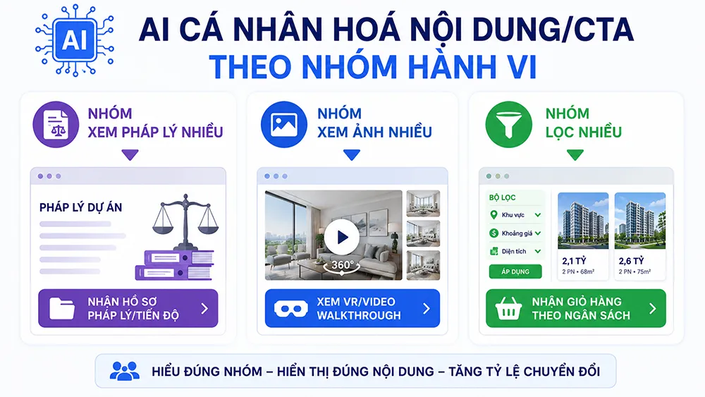 AI Cá nhân hoá nội dung/CTA