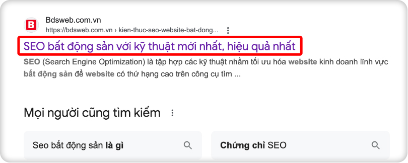 Cách hiển thị meta title seo